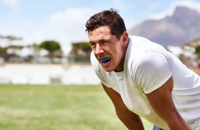 Protect your teeth and braces with a mouthguard